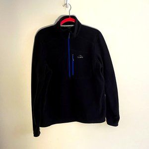NWOT LL Bean Lightweight Fleece Quarter Zip Medium
